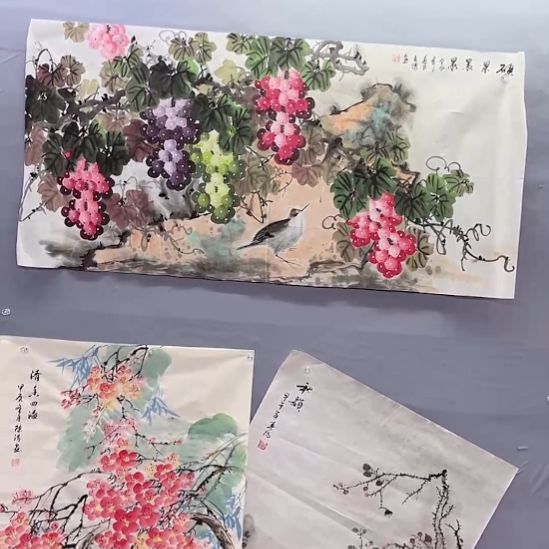 国画一二三一二三