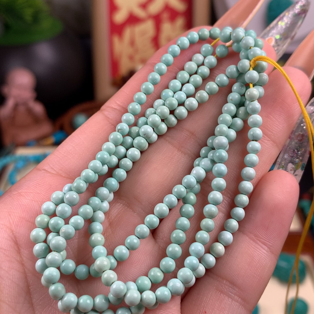 绿松石未镶嵌挂件