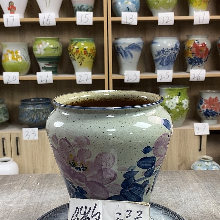 缸13xc景德镇陶瓷花盆