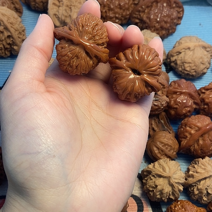 吊坠文玩核桃35四座楼