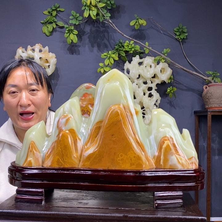 石材精品古青石摆件