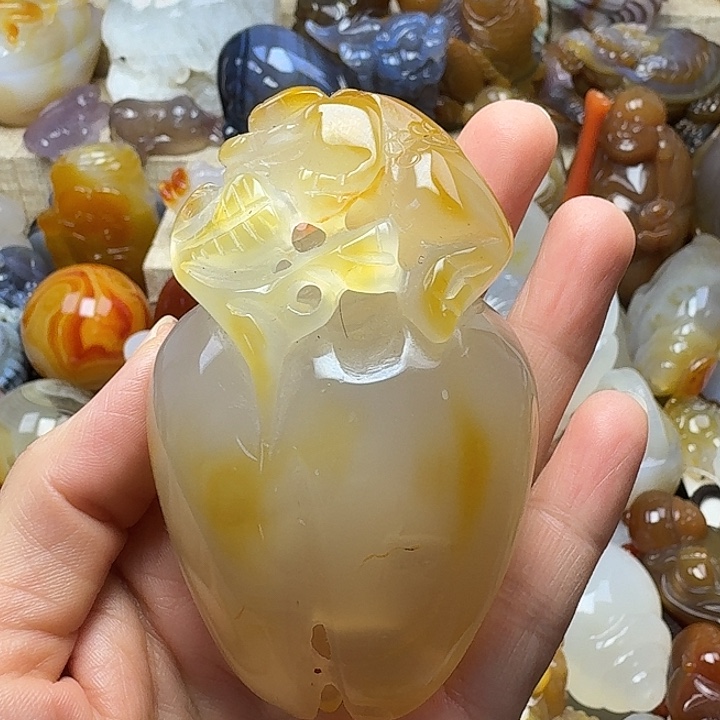 玛瑙/玉髓未镶嵌饰品