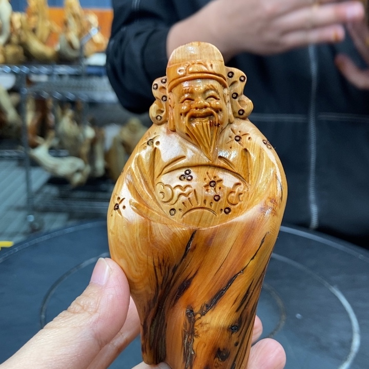 柏木（崖柏）手把件