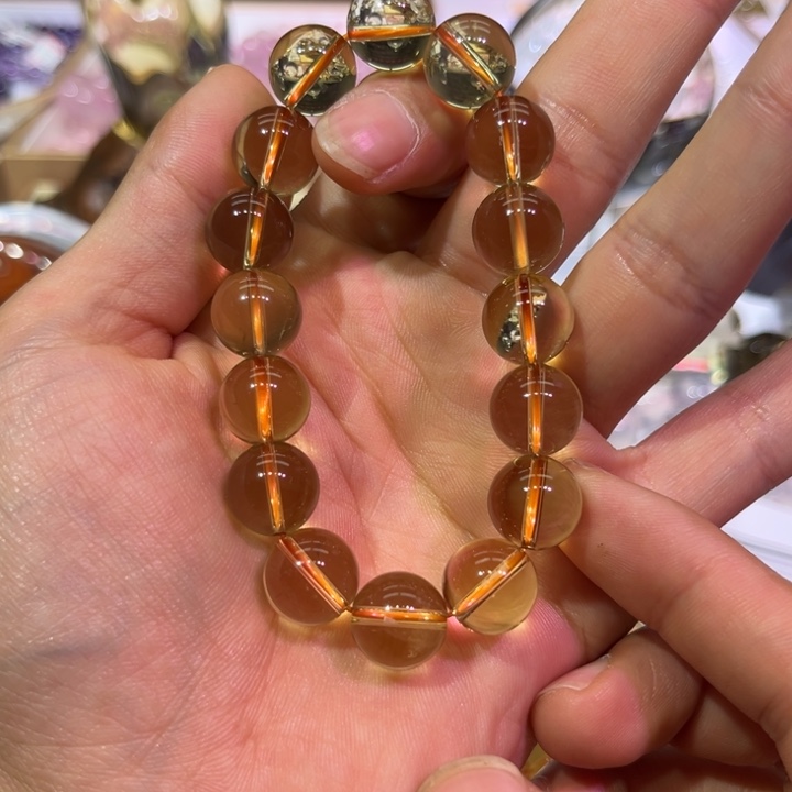 【闪购商品】水晶手链未镶嵌黄水晶