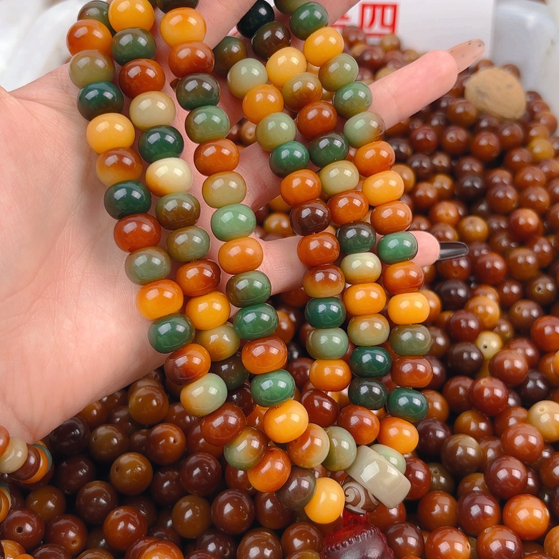 菩提根/象牙果吊坠新佛手敦煌108