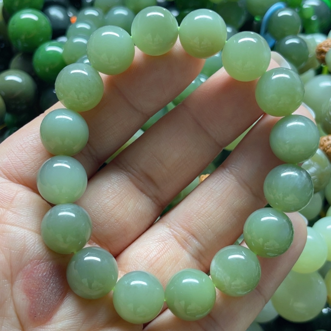 和田玉手链未镶嵌