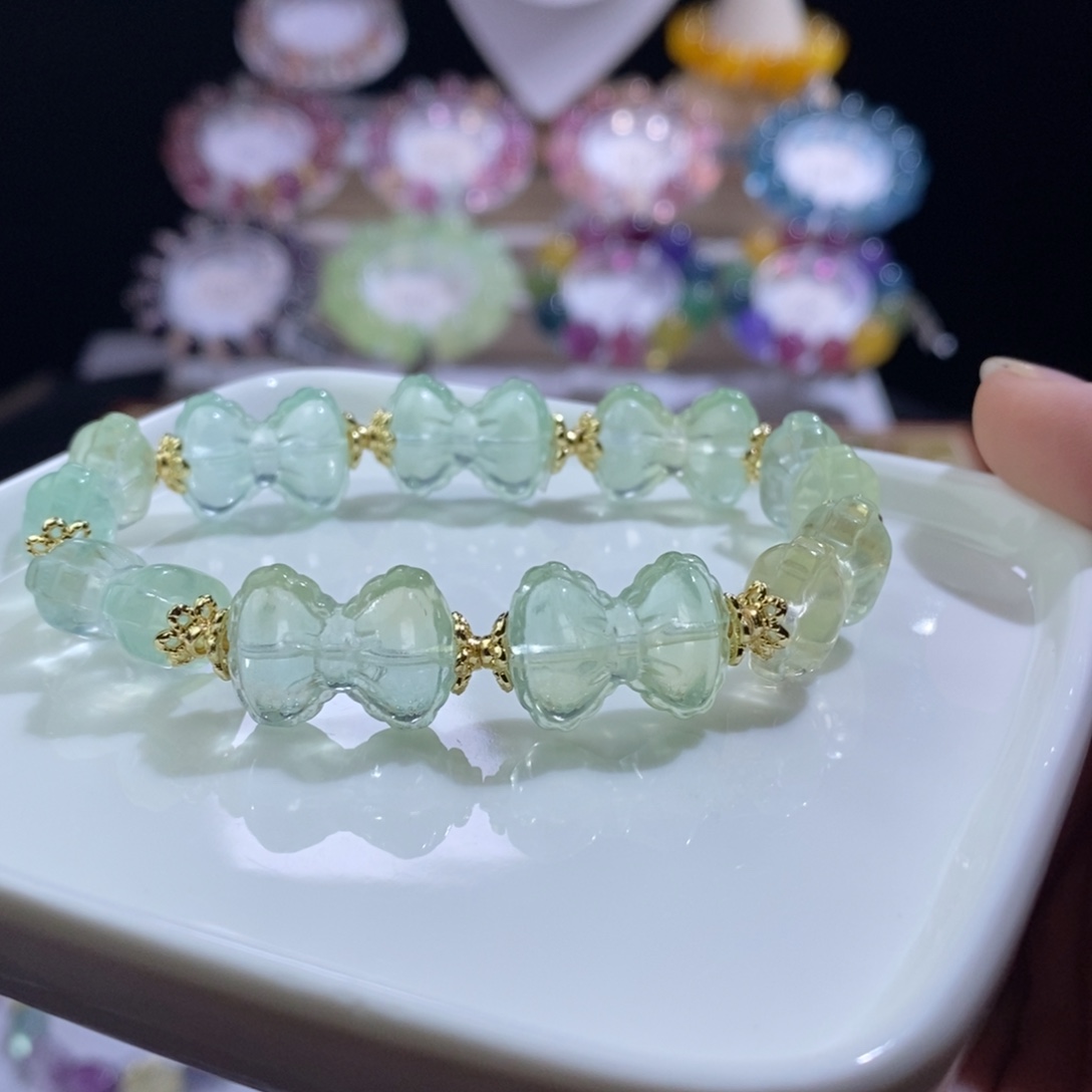 手链未镶嵌萤石蝴蝶结