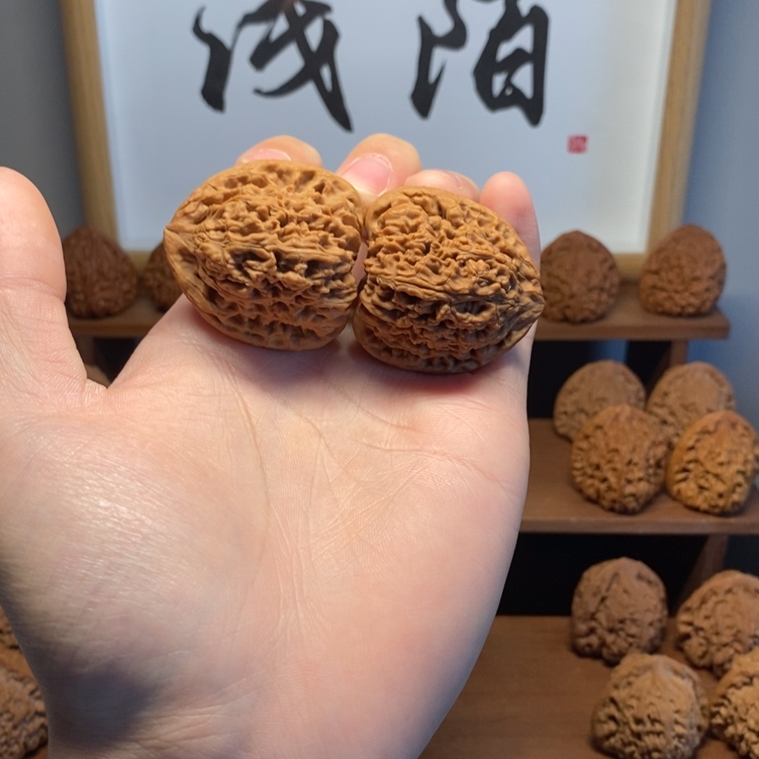 核桃南疆石39尺全品高炮三角
