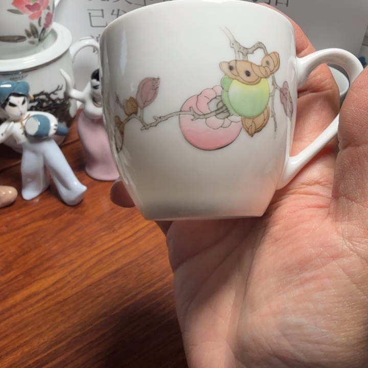 失***客醴陵柿子花茶杯福利价