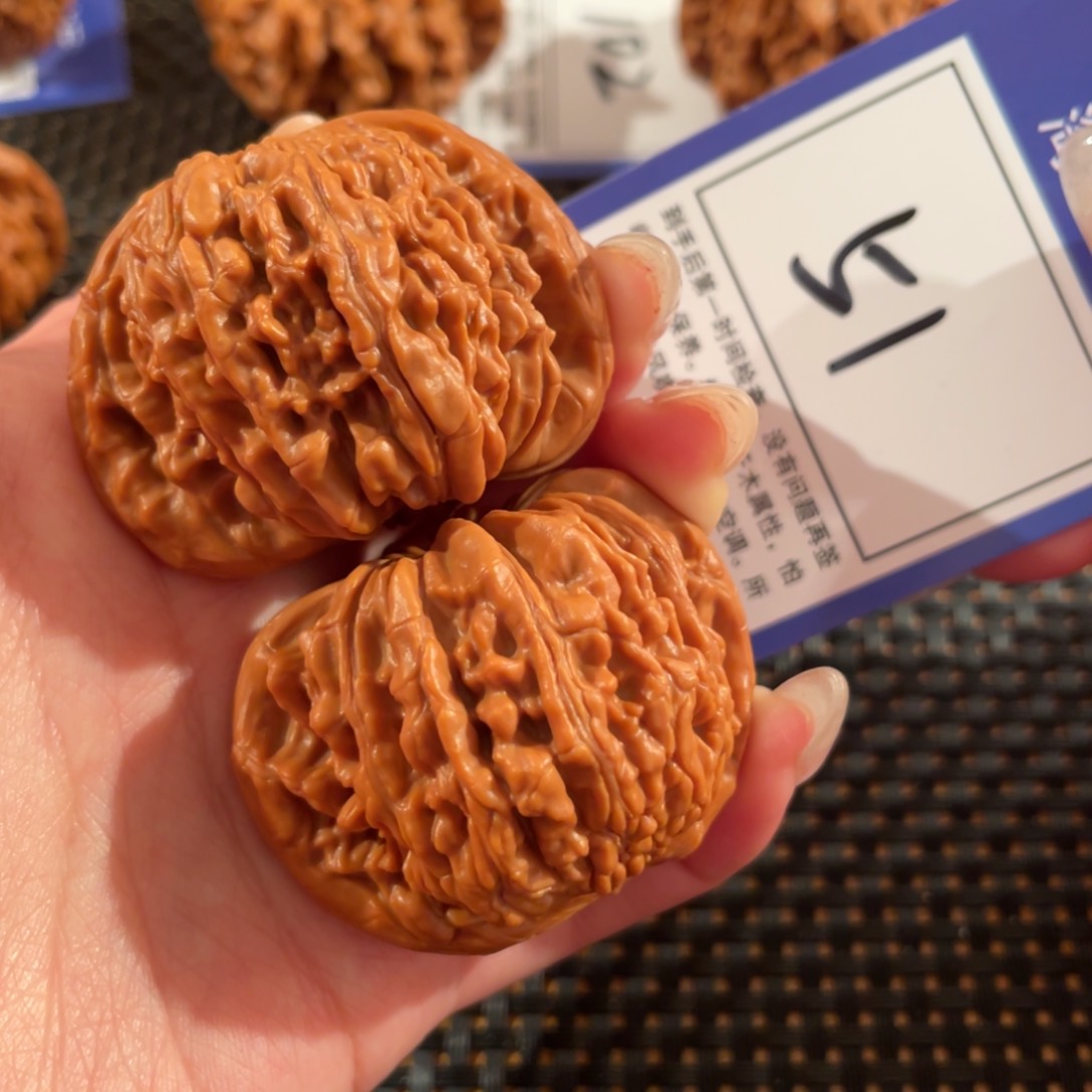 文玩核桃把件51号45尺楼