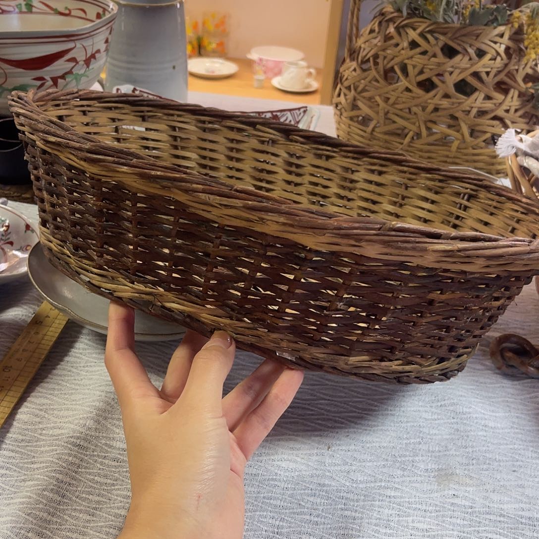 9***家藤藤编大号收纳筐