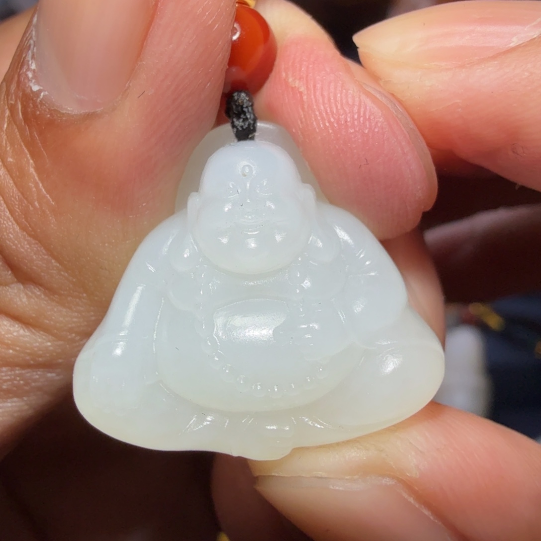 和田玉颈饰未镶嵌无***g