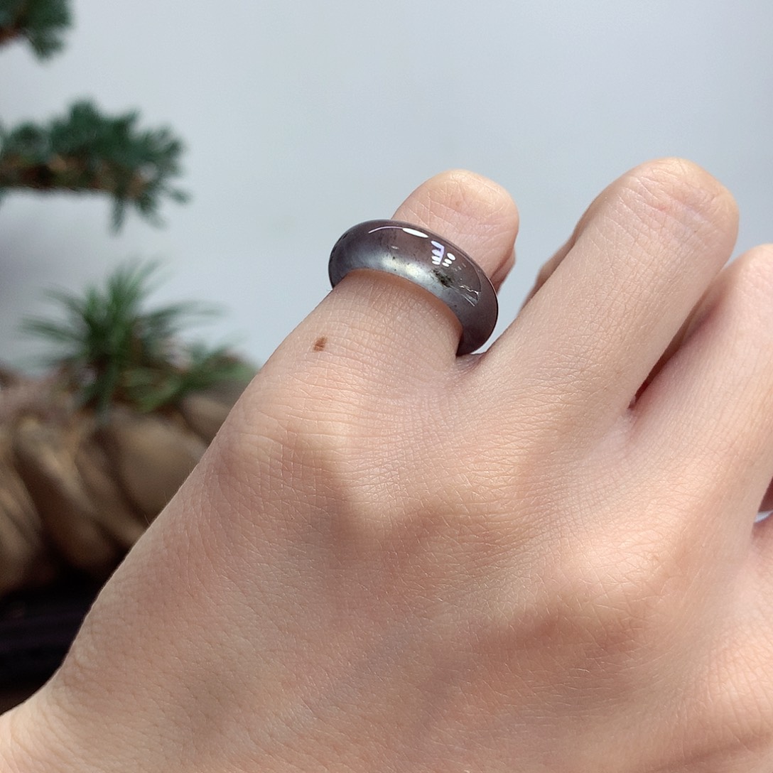 翡翠未镶嵌戒圈5号