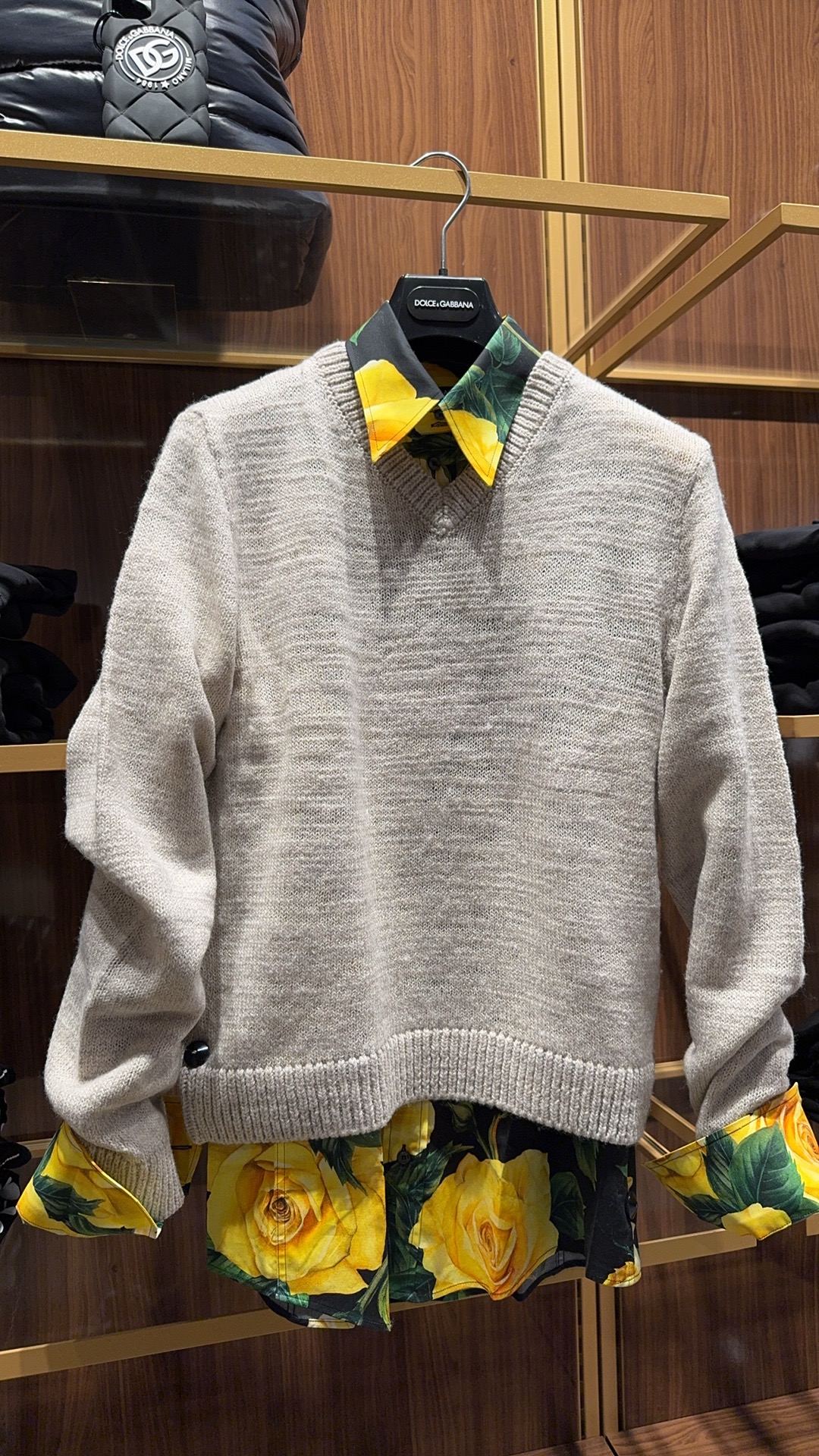 奥莱【珊珊意大利】D......G 男士针织衫毛衣