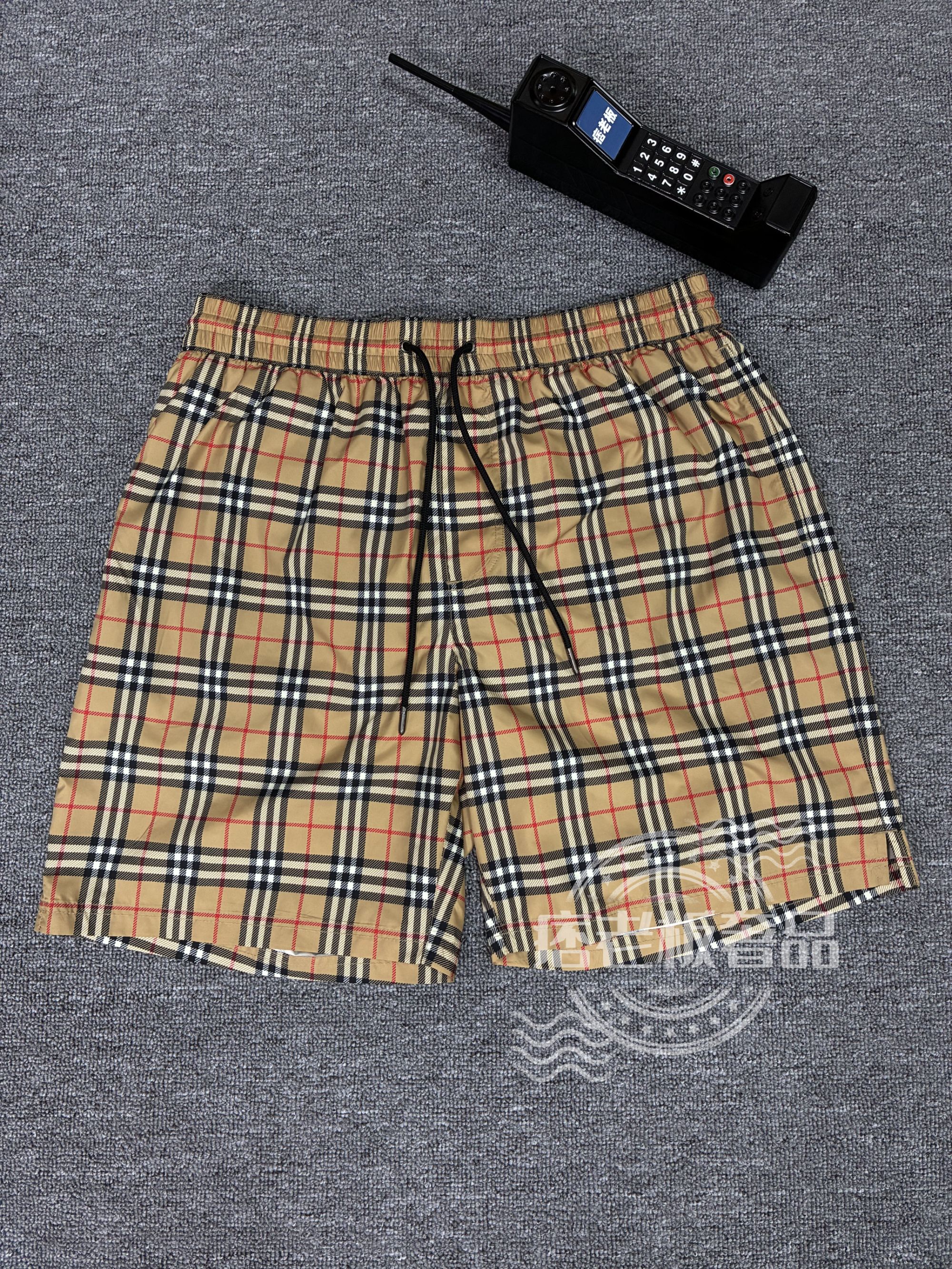 【痞老板】BBR格纹短裤