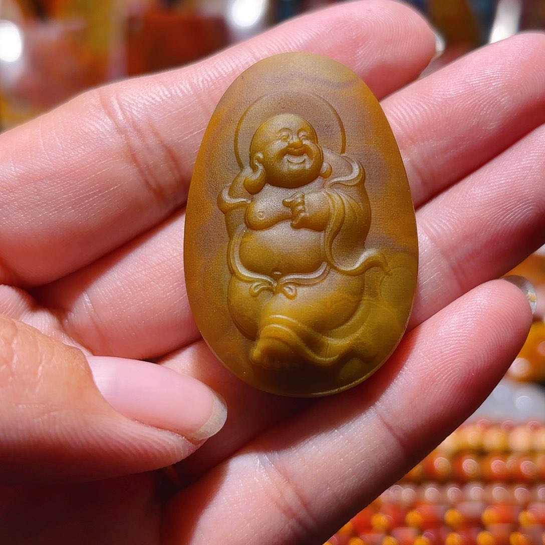 玛瑙/玉髓吊坠(不含链)未镶嵌哥*！