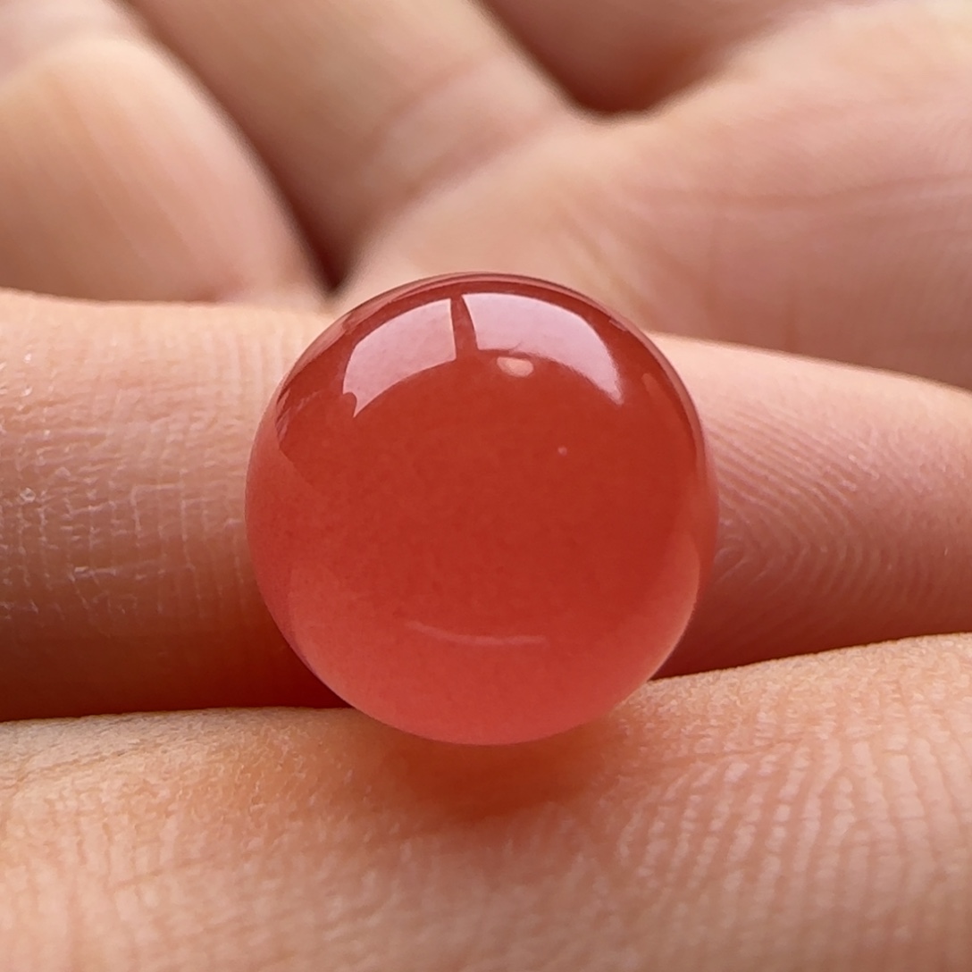 南红玛瑙圆珠10.4未镶嵌