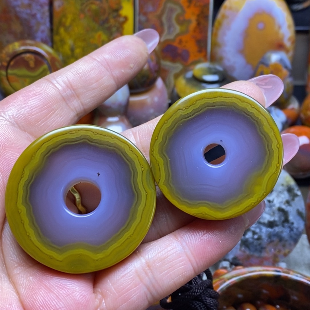 风***者玛瑙/玉髓未镶嵌颈饰