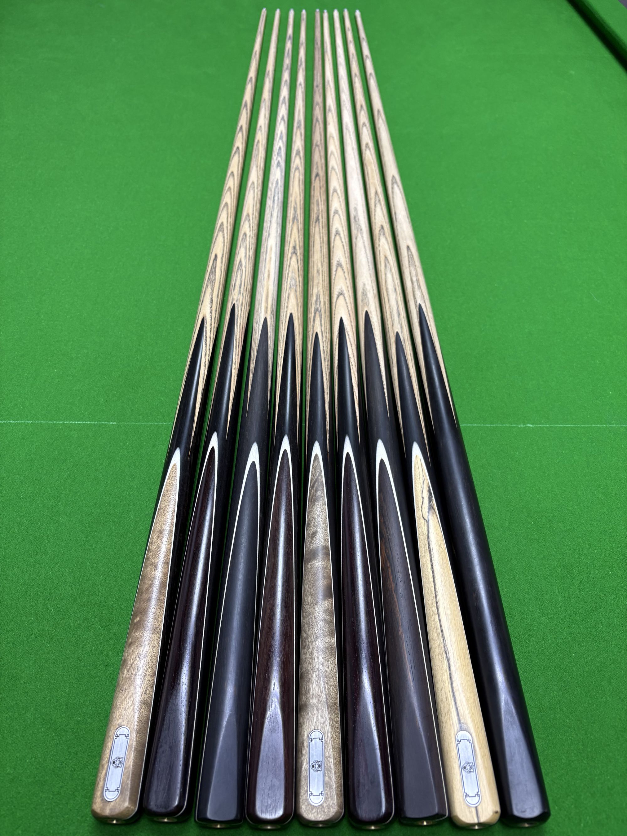 手工台球杆小头中八追分桌球杆