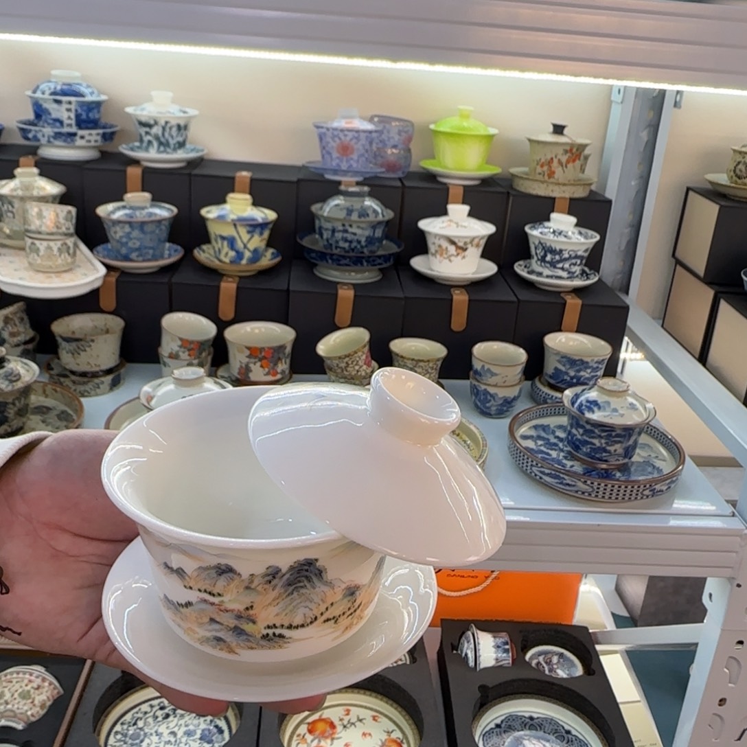 这些盖碗真好看！！！