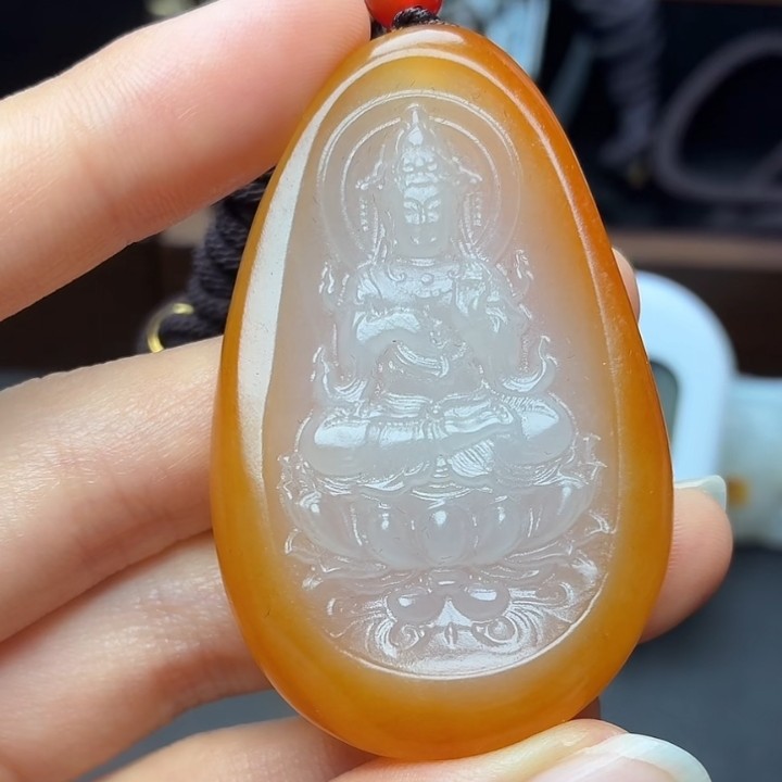 和田玉玉石挂件N1224拍一发一