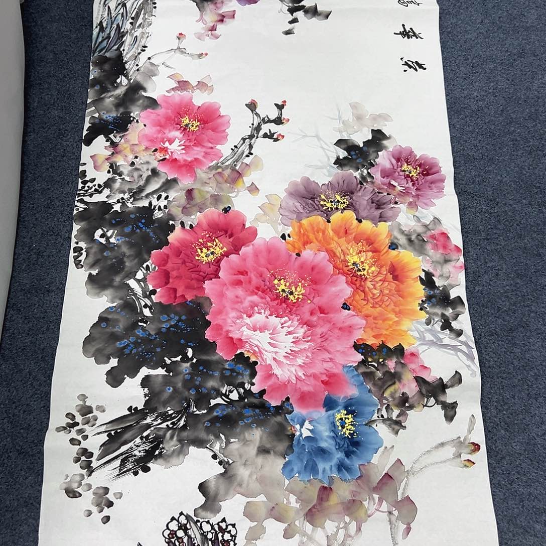 国画国画作品纯手绘