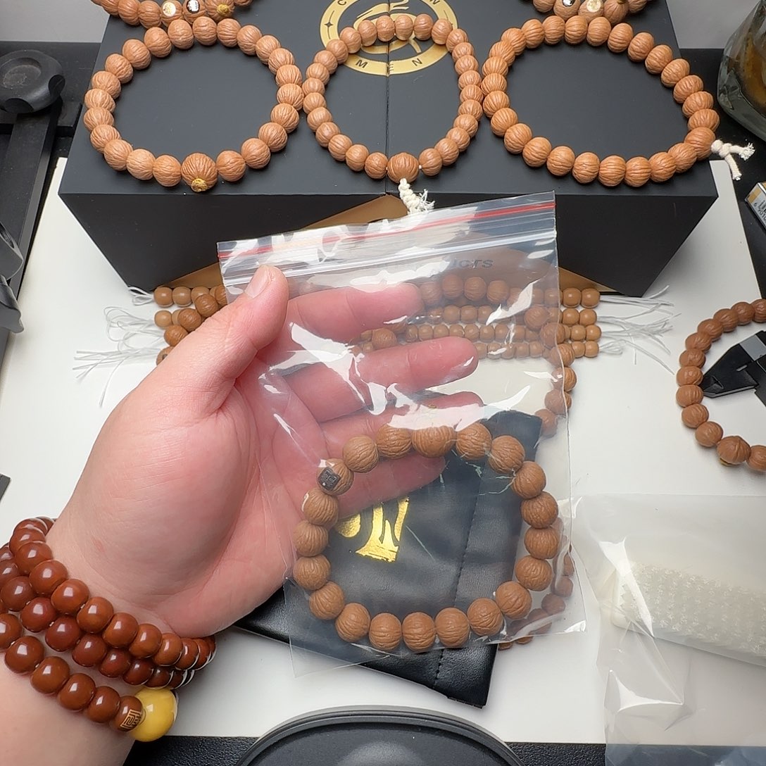 *****猴头核桃手串冯战神猴头双边凤羽