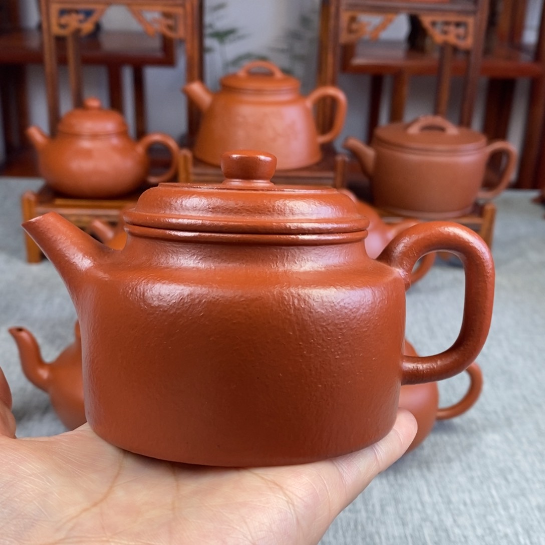 紫砂茶壶210毫升全手工