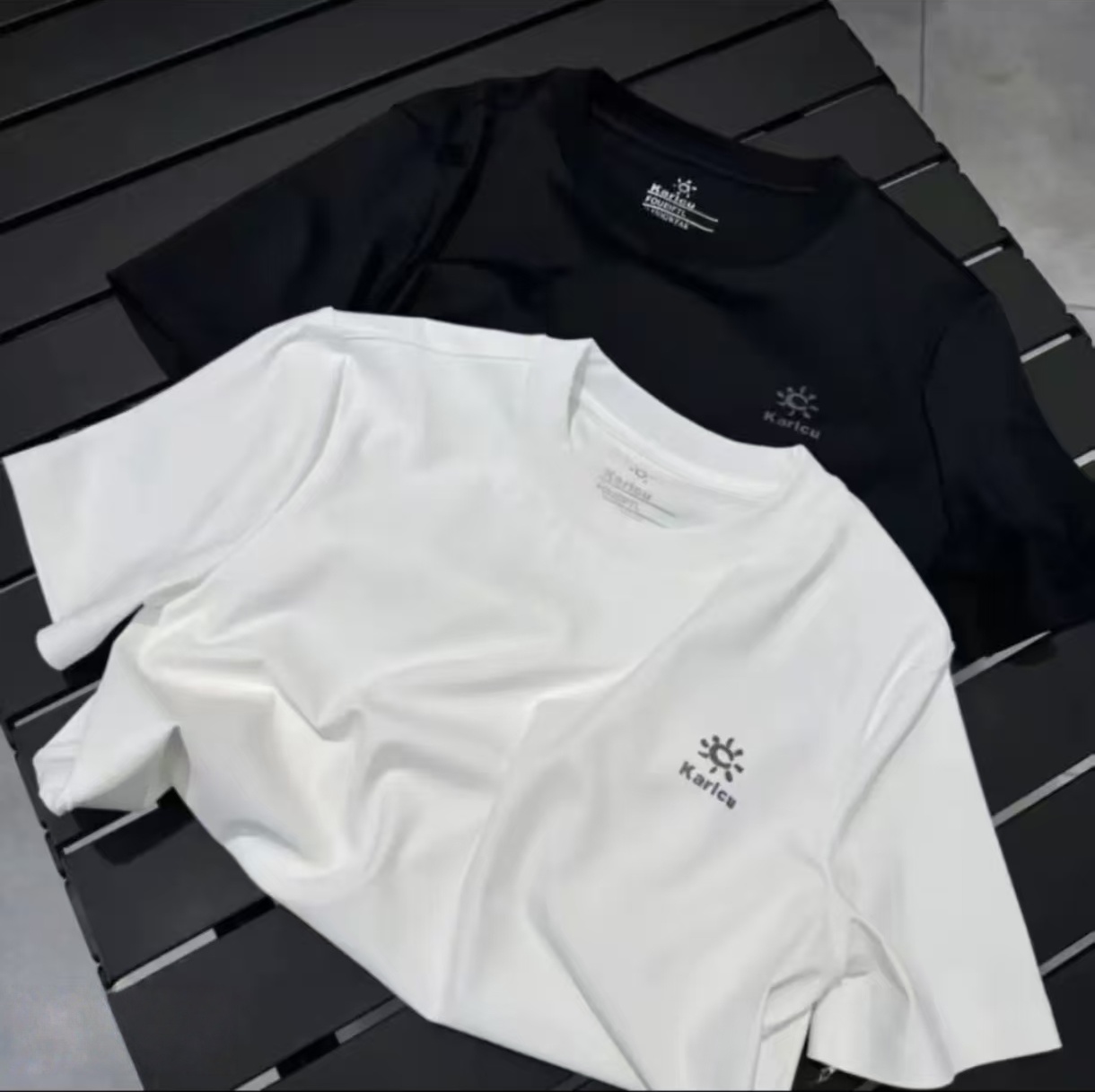 一折活动铠石头【专柜】圆领短袖夏季新款宽松男女同款t恤运动