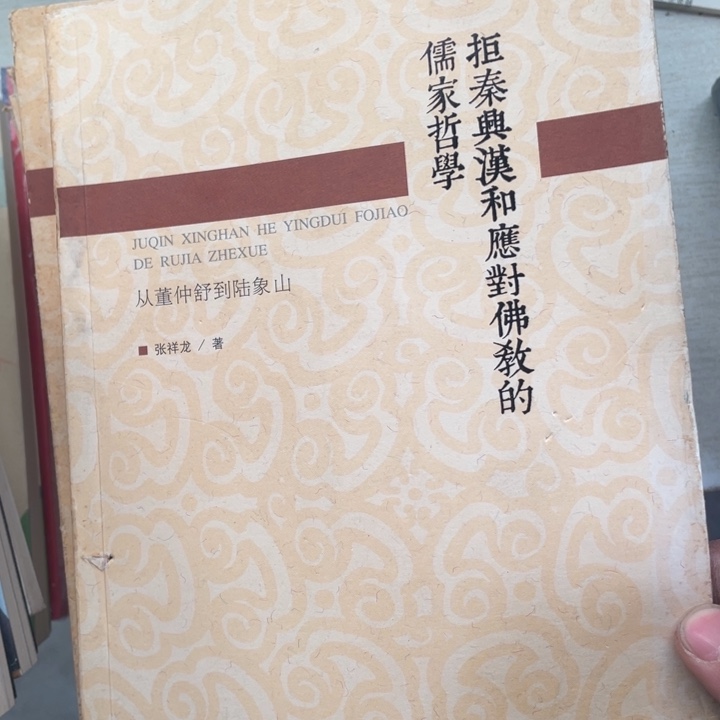 据秦兴汉和应对佛教的儒学哲学