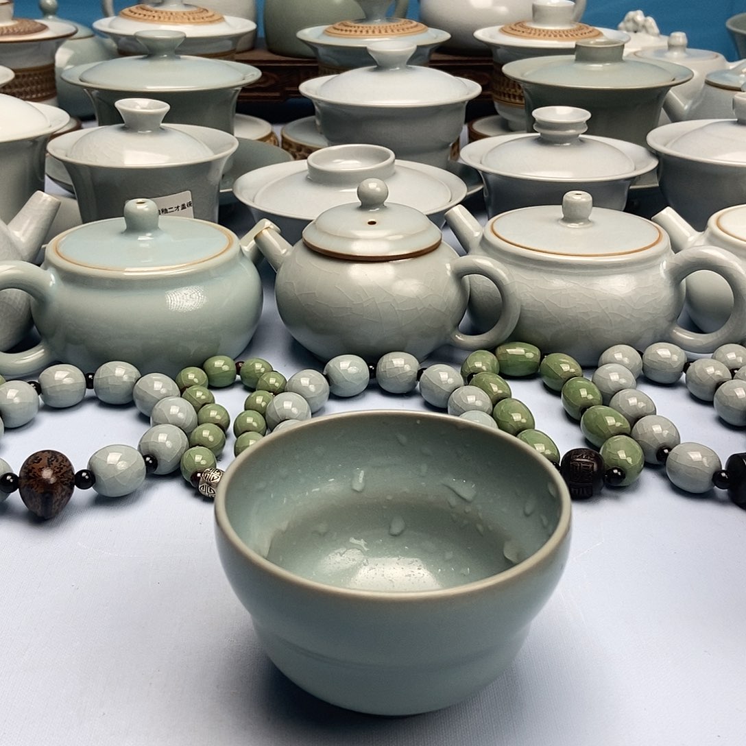 杯仿古釉福禄碗杯原矿原釉原产地