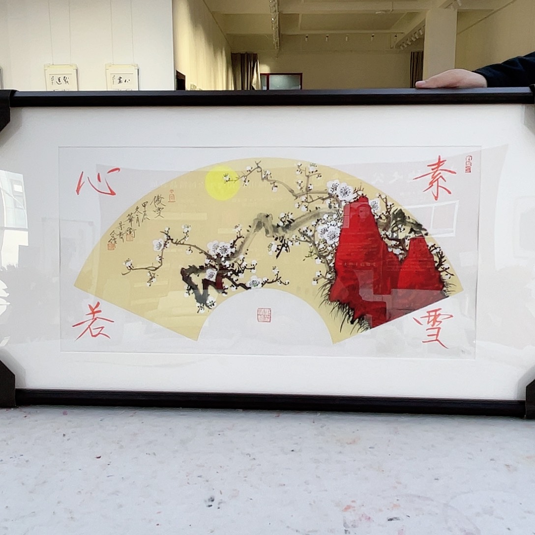 国画崔景绘画作品分享