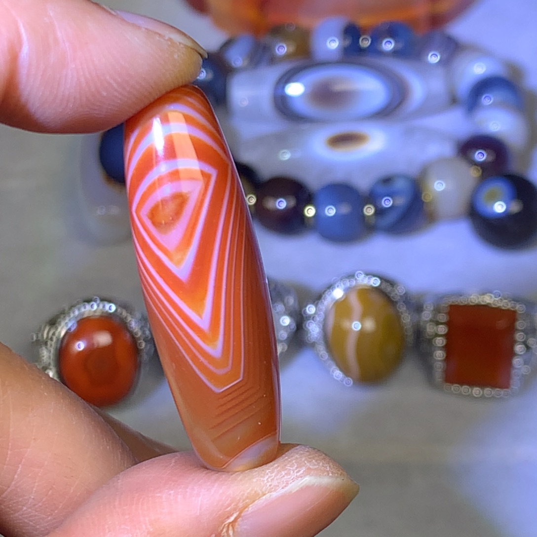 玛瑙/玉髓未镶嵌颈饰