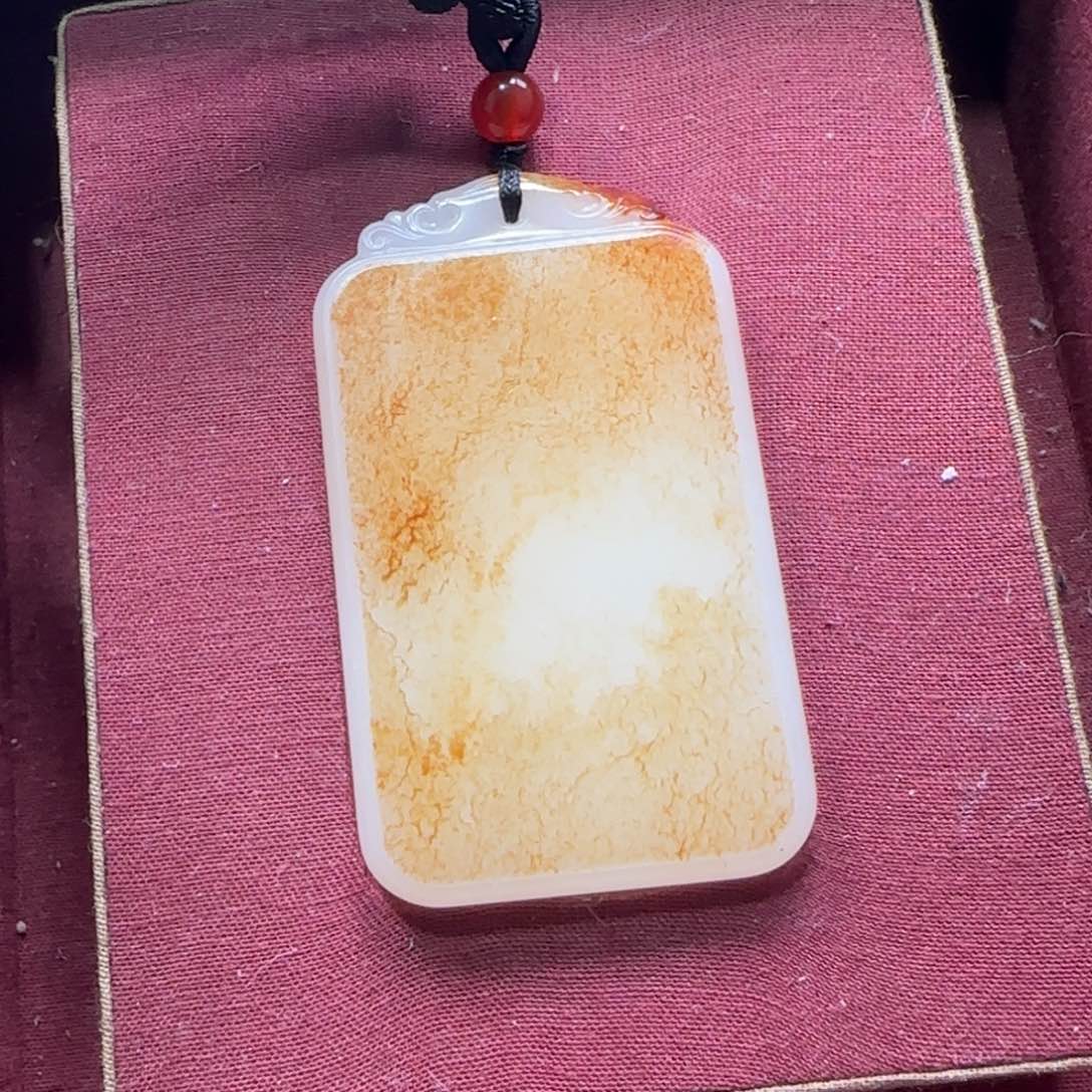 和田玉挂件未镶嵌