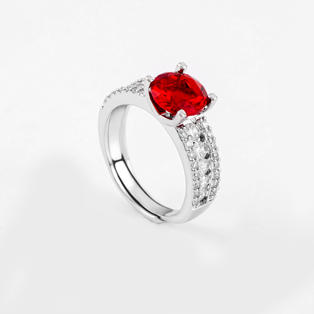 s925银 极光萦梦 银河流韵 戒指 SR0073