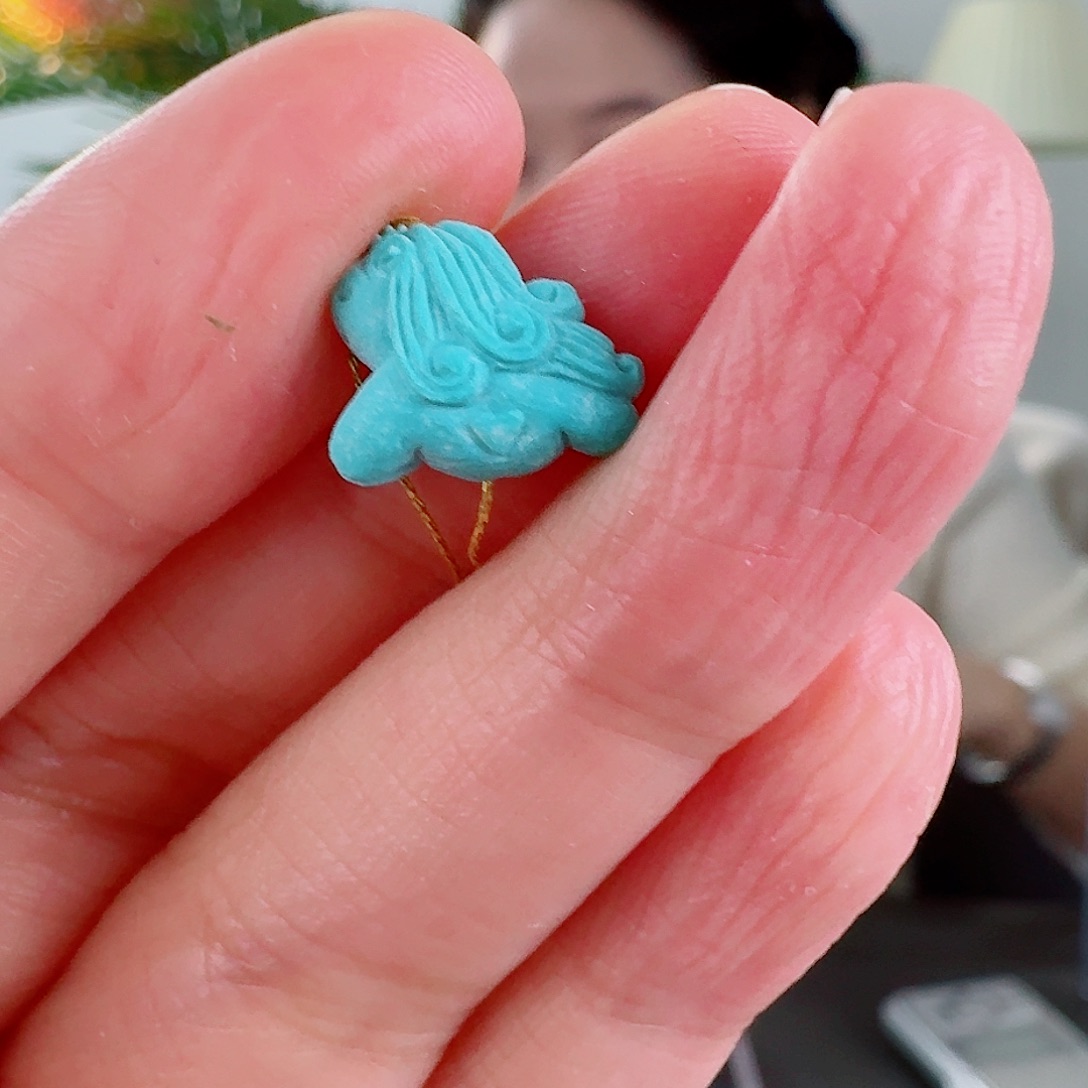 绿松石珠宝奇石未镶嵌