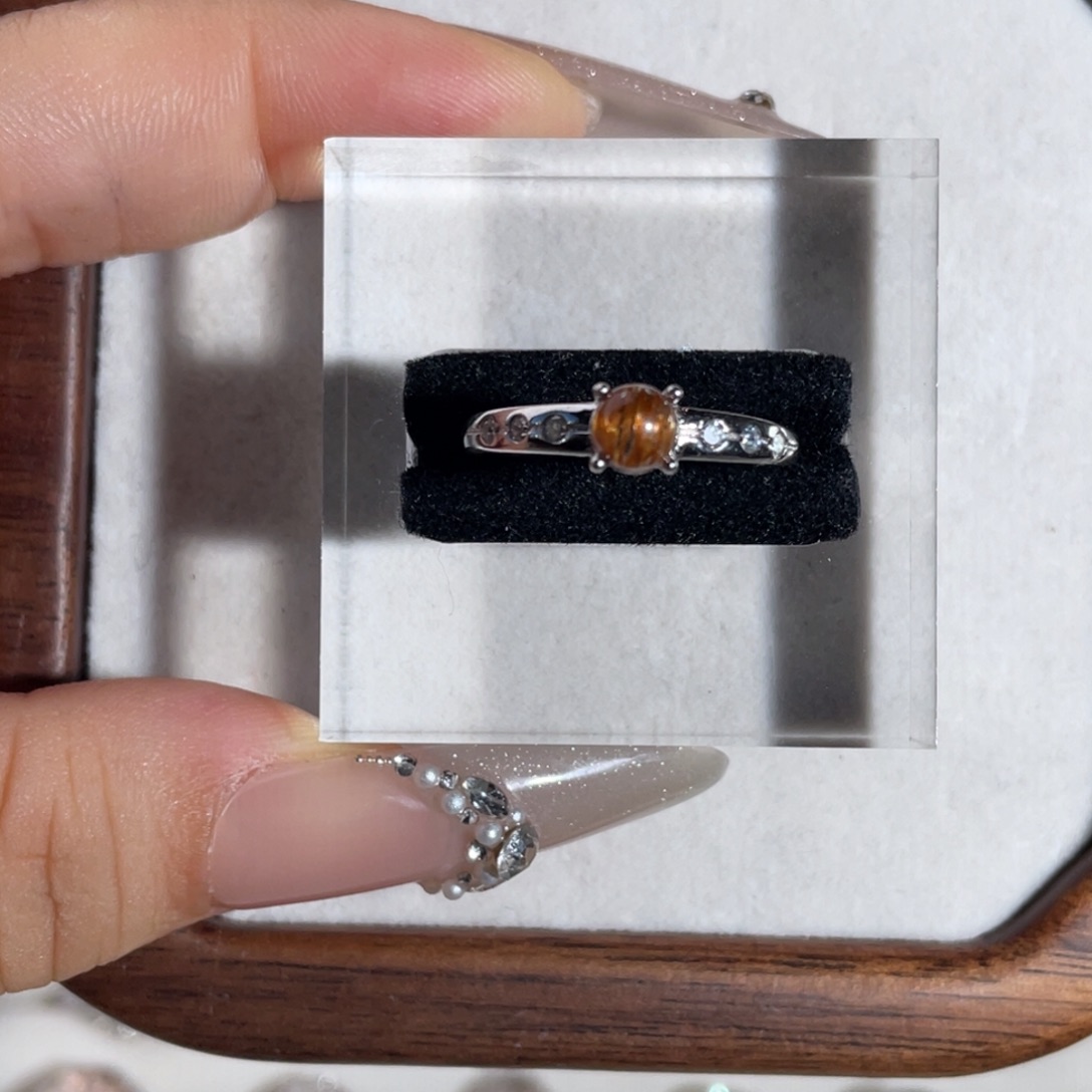 Y***a手链水晶银S925镶嵌