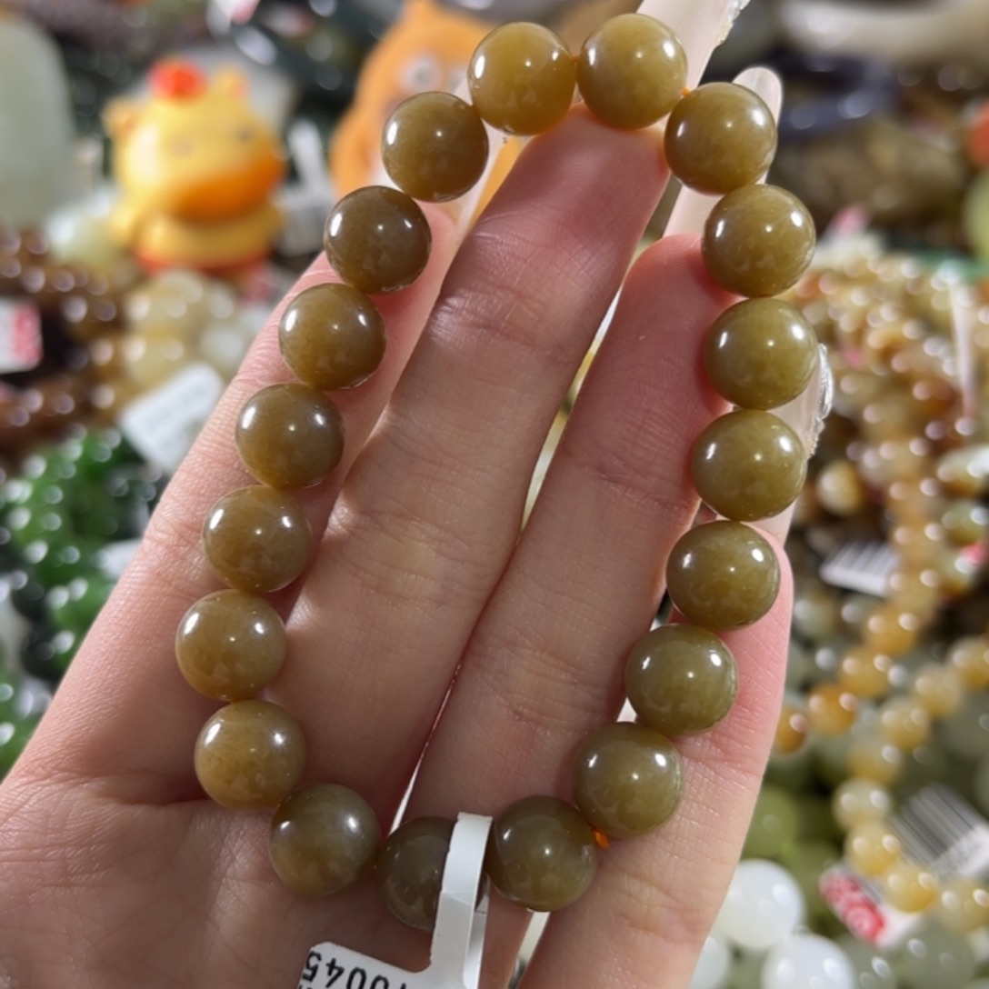 和田玉未镶嵌手链117