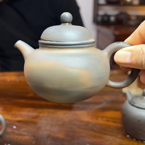 戬谷龙窑柴烧茶壶249
