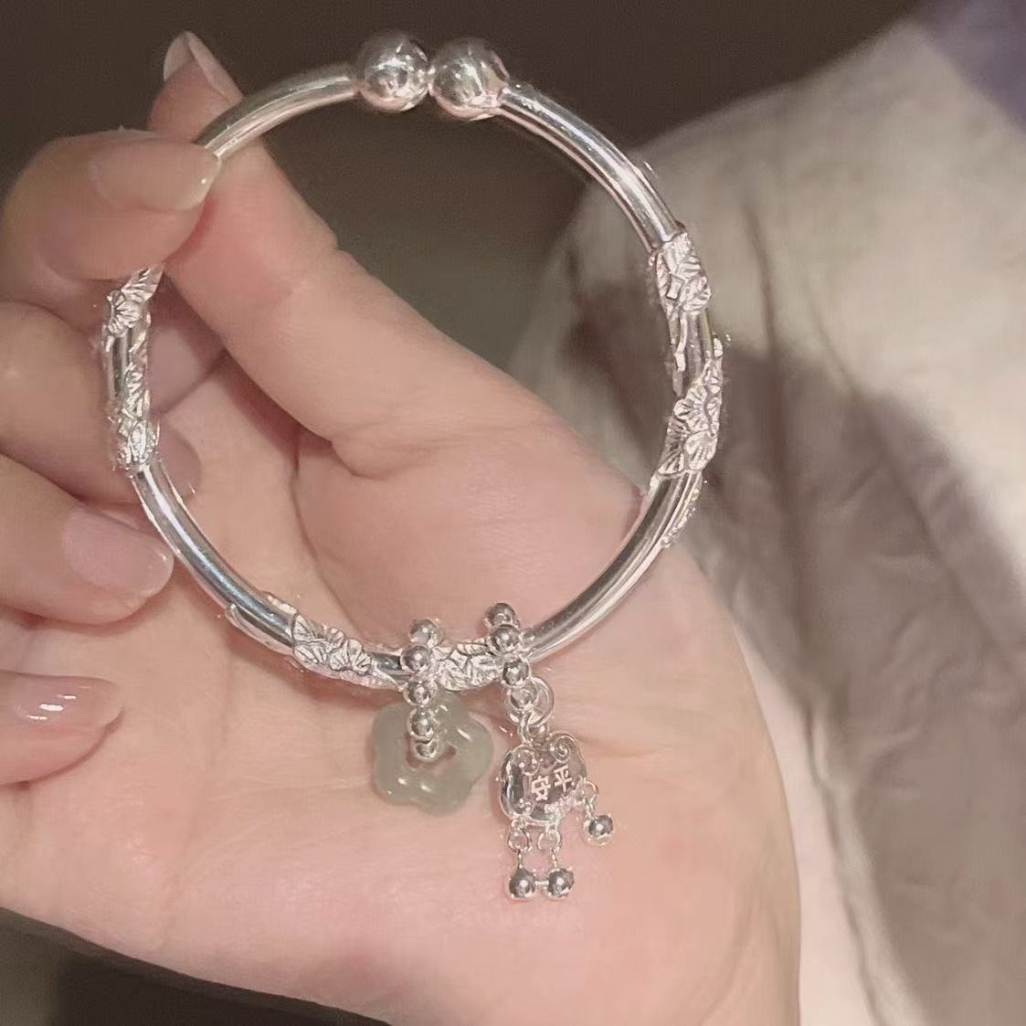 精品国风繁花手镯0100