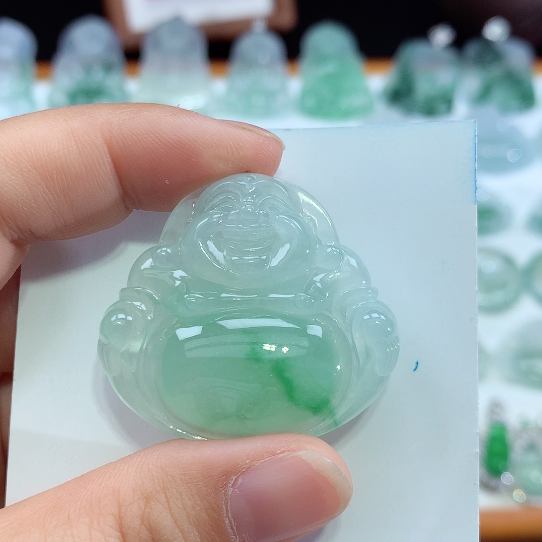 翡翠未镶嵌颈饰8***仔佛