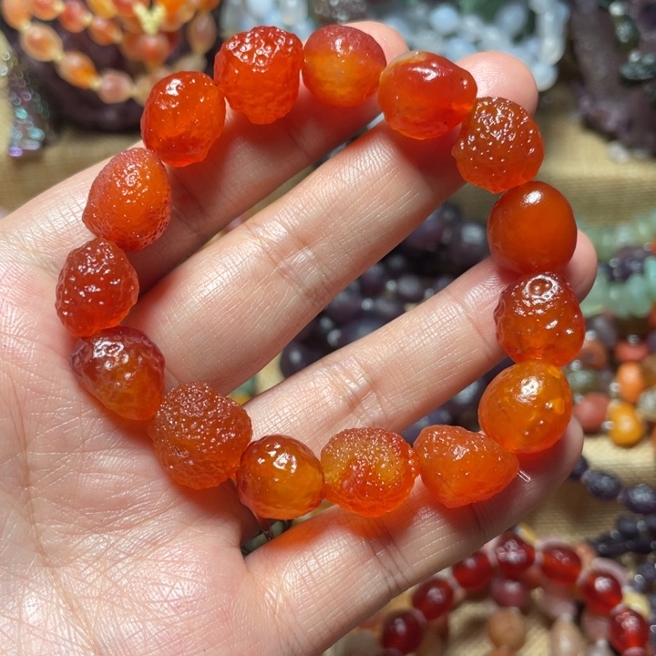 玛瑙/玉髓合金手链