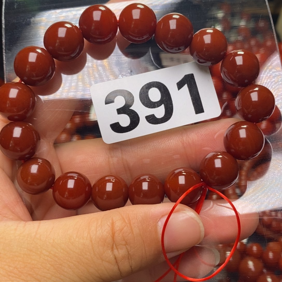 手链未镶嵌南红玛瑙李*