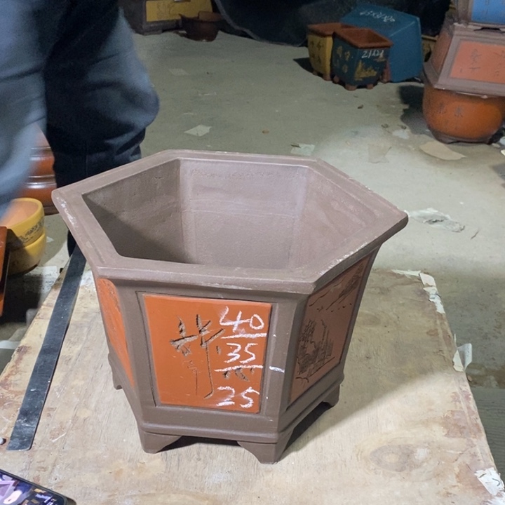 紫砂花盆紫砂紫砂