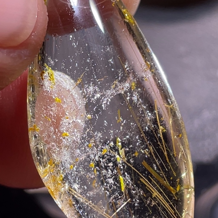 *****颈饰发晶未镶嵌钛