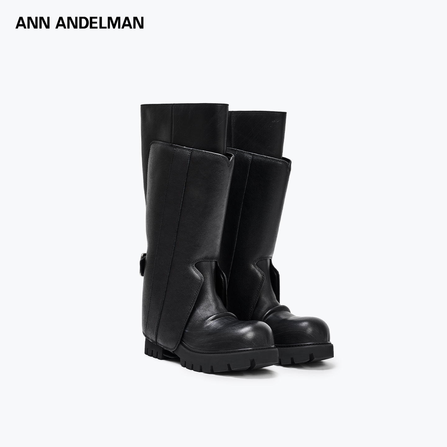 【吴千语同款】25冬季SHADOW影子高筒骑士靴厚底增高靴