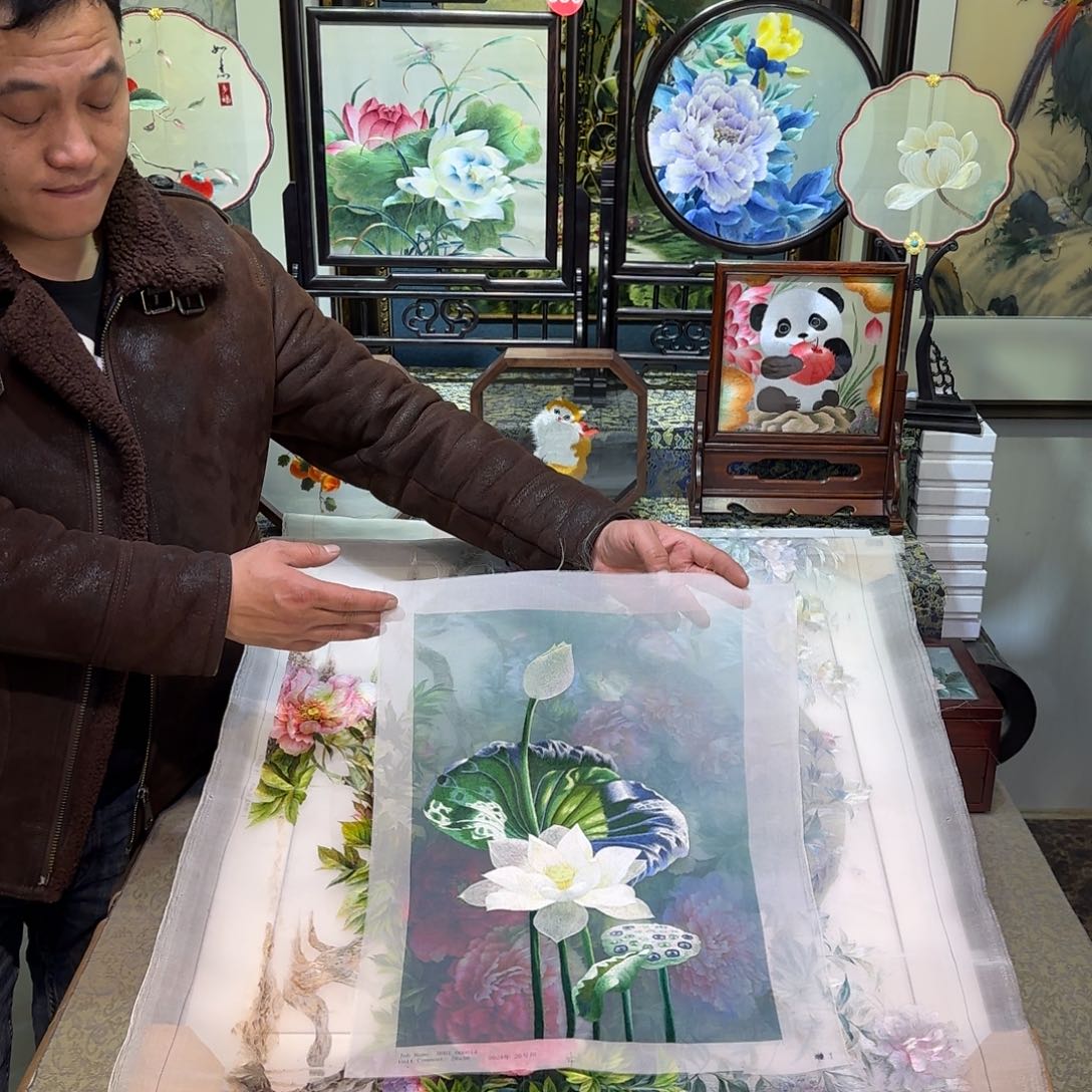 刺绣刺绣工艺精湛