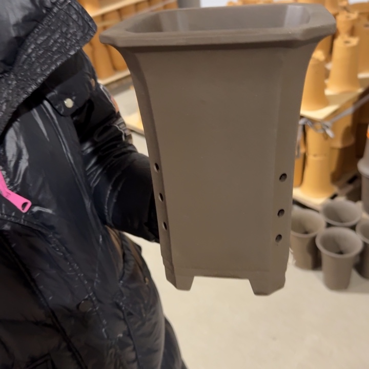 紫砂花盆包破损包邮 