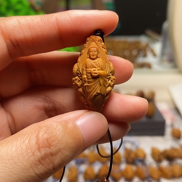 橄榄核吊坠橄榄核雕