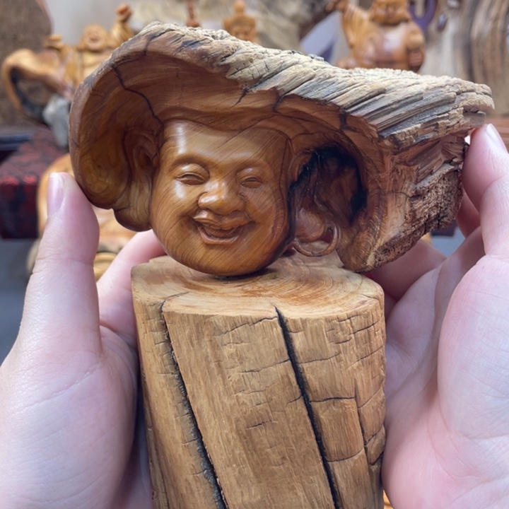 柏木（崖柏）太行崖柏根雕摆件